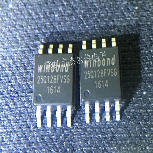 100% New&original W25Q128FVSSIG 25Q128FVSG SOP8 In Stock