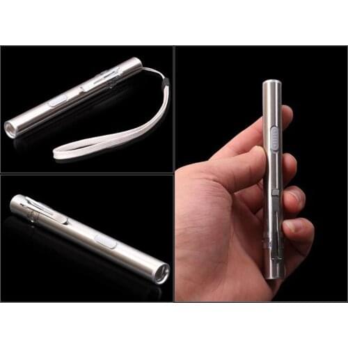 Portable Flashlight Usb Rechargeable Led Flashlights Waterproof Mini Torch Keychain Pocket Lamp Outdoor Flashlight #W5