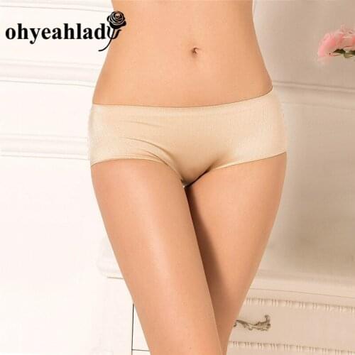 Ohyeahlady Sexy Women Underwear Intimates Women Seamless Panties Cotton Silky Soft Womens Knickers Plus Size Womens Briefs p5135