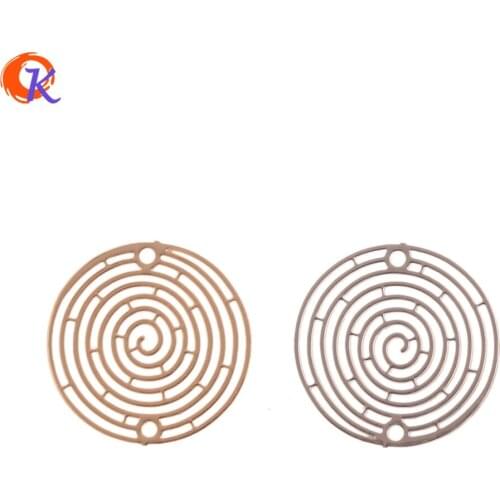 Cordial Design 200Pcs 18*18MM Jewelry Accessories/Hand Made/Earrings Connectors/Sheet Copper/DIY Jewelry Making/Earring Findings