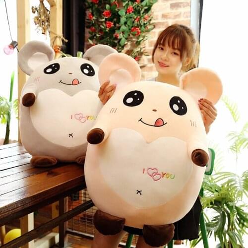 Cute Mouse Pillow Super Soft Plush Mouse Doll Mouse Doll Stuffed Rat Plush Animal Toy For Girl friend Mascot New Year Gift