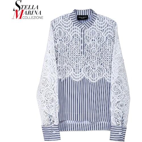 Кружевные блузки Stella Marina Collezione China At AliExpress
