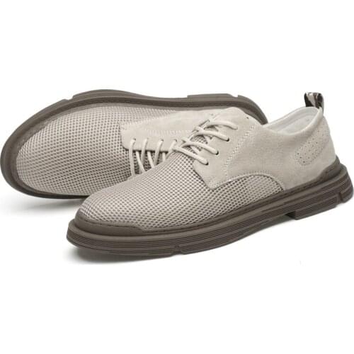 2020 summer leather leisure sneaker sneakers safety comfortable fashion mens men zapatos hombre sale hot flat black shoes Mens