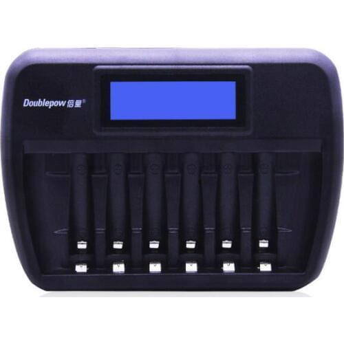6 Slot LCD Smart Fast Battery Charger No. 5 No. 7 KTV Battery Charger Repair Battery