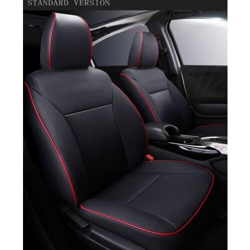 Custom car Seat Covers leather for honda VEZEL Car Seat Covers for Cars Accessories auto accessories cover styling auto products