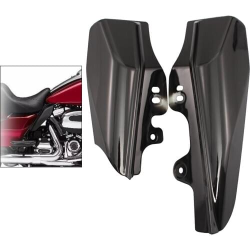 Mid-Frame Air Deflectors Heat Shield Trim Cover for Harley Touring Electra Street Glide Road Glide Trike 2001-2008