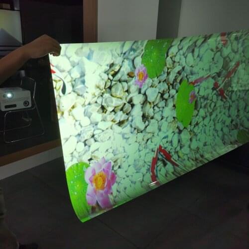 DfLabs 22" of 16:9 format High quality dark grey color rear projection film