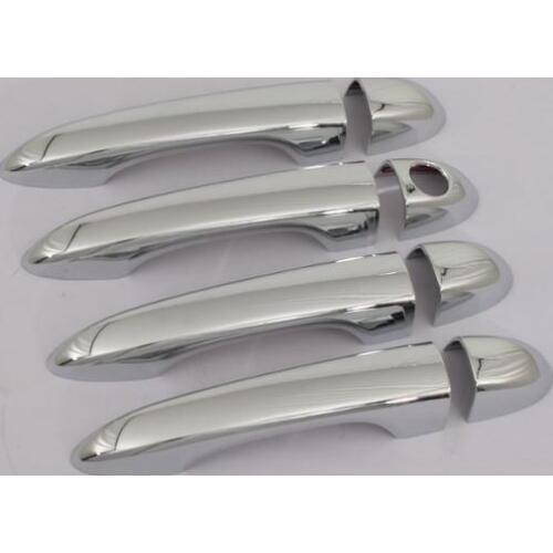 Chrome Door Handle Cover For 14-15 Jeep Cherokee / 13-15 Dodge Dart / 15 Chrysler 200