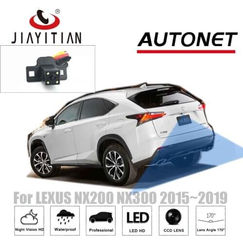 JIAYITIAN Rear View Camera For LEXUS NX200 NX300 NX 300 2015 2016 2017 8118 2019 CCD Night Vision Reverse Parking Backup camera