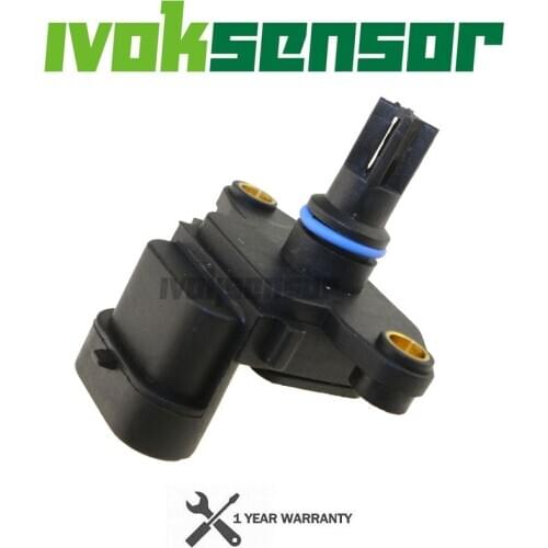 MAP Sensor Manifold Absolute Intake Air Pressure For SAAB OPEL 95 9-5 GT Cabriolet INSIGNIA Tourer Sports 2.0 4803140