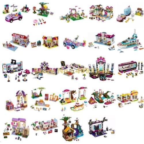Girl Ship Van Cafe Shop School Car Pet Hospital Salon Pop Star Stage Bus Camp Market House Cake Toy