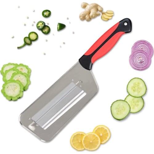 CHUN Kitchen Slicer 2 Slice Blade Shredder Knife Fish Scale Cleaner Knives Cabbage Cucumber Carrot Onion Peeler Slicer Tools