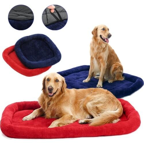 Pet Dog Bed for Large Dogs Mat Lounger Golden Retriever Cage Mattress Pets Bed for Dog Soft Beds for Dogs Household Pet Supplies