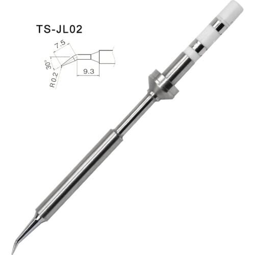 TS100 Mini Soldering Iron Digital Soldering Iron Tip Replacement Bit Head B2 BC2 C4 D24 K I Ku ILS C1 Lead Free