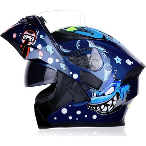 JIEKAI Motorcycle Helmet Men Motocross Helmet Flip Up Capacete Da Motocicleta Cascos Moto Casque Doublel Lens Riding Helmet DOT