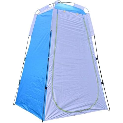 Anti-ultraviolet Silver-plated Cloth Outdoor Camping Changing Tent Fishing Tent Travel Mobile Toilet Windproof and Waterproof