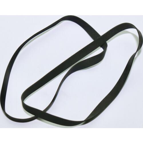 4Pieces Fold Length:120mm Thickness:0.6mm Width:5mm Card Seat Audio Flat Rubber Belt Recorder Drive Transmission Blet