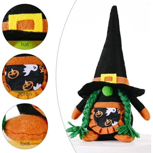 Halloween Gnomes Plush Doll Swedish Scandinavian Doll Faceless Toy for Home Halloween Day Party Table Decorations xqmg Small New