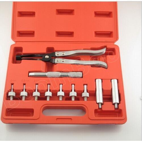 The factory price sale 11 PC pcs pieces Valve Stem Seal Tool Remover and Installer Plier Set Kit