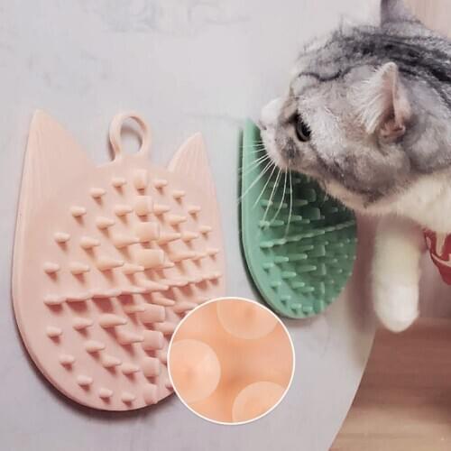 Pet Comb Cat Self Groomer Brush Cat Massage Self Grooming Comb Brush Cat Rubs Bath Hair Remover Shedding Brushes Pet Supplies