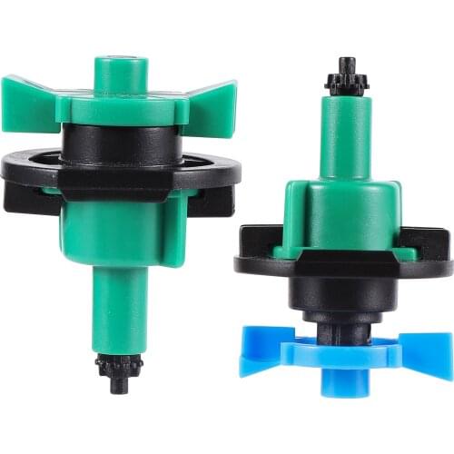 Garden Rotating Misting Sprayer Hanging Fog Nozzles Agriculture Irrigation 360 Degrees Sprinkler Garden Water Fog 10 Pcs