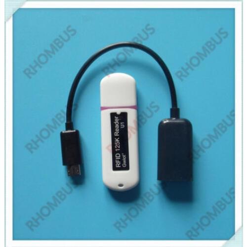 Micro 125KHz RFID Reader USB(10 digit D) Interface Support Ipad/Android/Windows