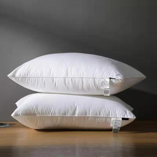 Cute Pillow White Simple Practical Cotton Soft Comfortable Sleep Pillow Hotel Home Bed Sleeping Supplies Sleep Pillow