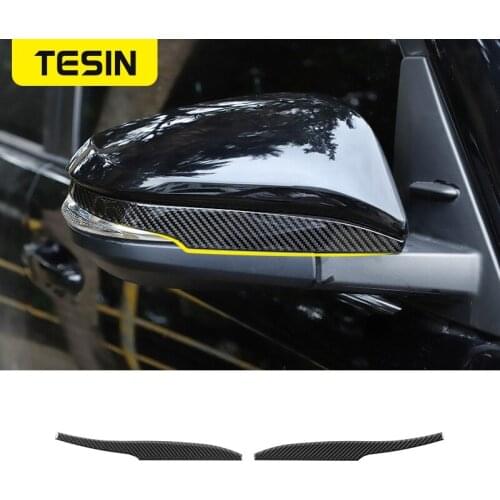 TESIN Car Stickers for Toyota 4Runner 2010+ Car Rearview Mirror Decoration Cover Trim Exterior Accessories for Toyota 4Runner