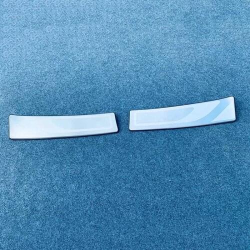 For 2020 2021 Toyota Corolla CROSS Stainless Interior Rear Bumper Sill Tail Trunk Guard Pedal Protector Cover Trim Car Accessory