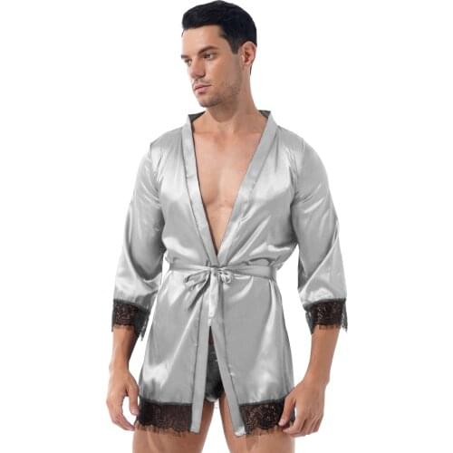 ZDHoor Men's Long Robes