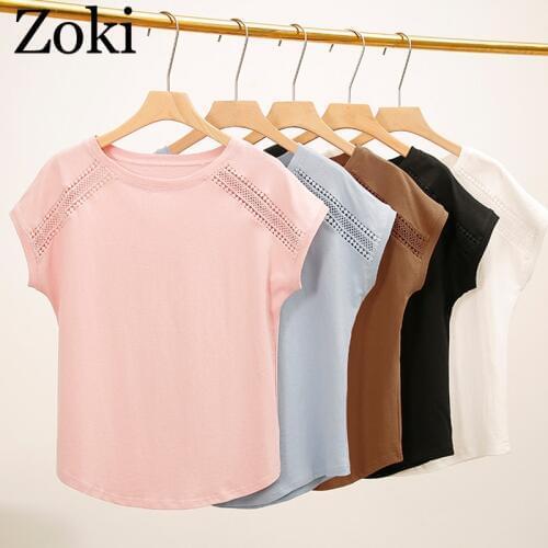 Женские шелковые футболки Zoki China At AliExpress