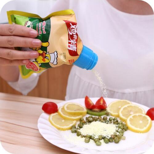 1PC Creative Plastic Bag Clip Snacks Fresh Sealer Food Sealing Clip Essential Sealing Clamp Storage Easy Kitchen Tool