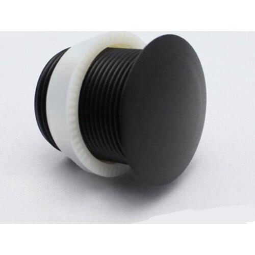 10PCS 28MM / 24MM Screw in type Black Nylon Arcade Push Button hole plug button cover hole cap plug up your unsightly holes