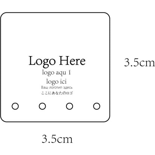 100 pieces Goil Foil Digital Custom Logo Small Hoop Stud Jewelry Earring Cards Packing Display Accessoreos Wholesale Supply