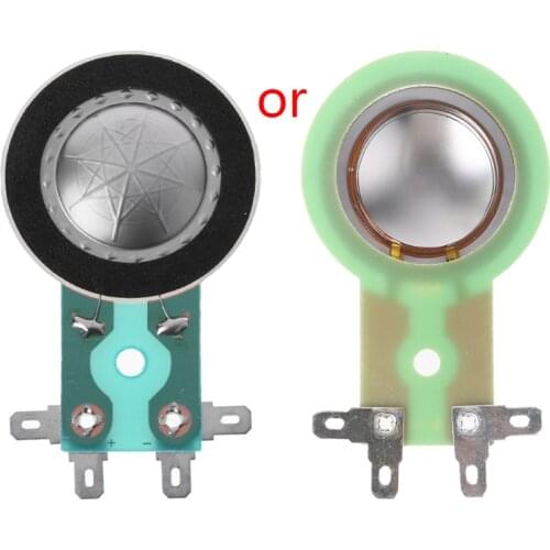 25.4MM Tweeters Voice Coil Round Speaker Treble Coil Horn Titanium Film Copper Clad Alumium Diaphragm Repair
