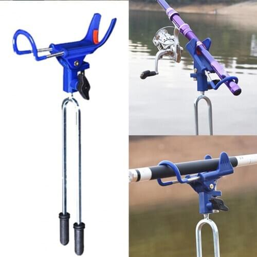 360 Degrees Adjustable Stainless Steel Fishing Rods Holder Bracket Fish Tool Stainless Steel Fishing Rods Holder Bracket Fish