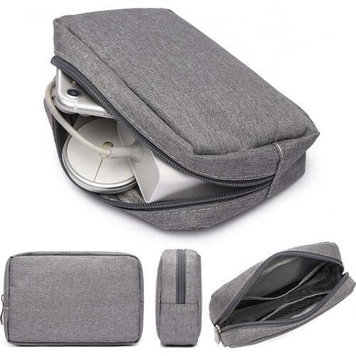 Bevigac Travel Storage Bag Durable Electronics Digital USB Earphone Charger Accessories Case Cosmetic Organizer 23x11.5x5.5cm