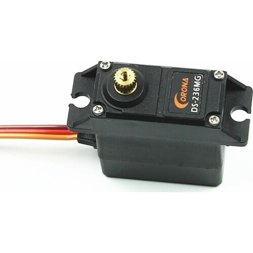 Corona-DS236MG Futaba Metal Gear Digital Servo Fixed-Wing Planes / Helicopter Digital Servo For Rc Fixed-Wing Planes / Drone