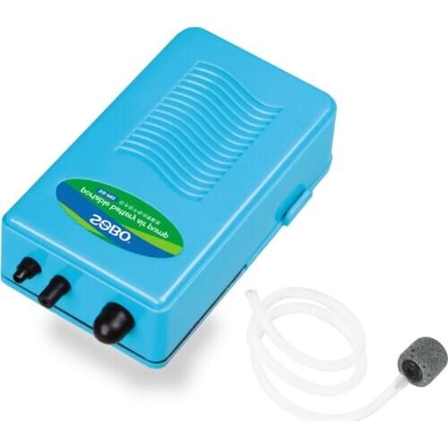 Small Cheap Portable Carriable Aquarium Air Pump Fish Tank, Oxygen Pump power by Cell Battery,Aerator Compressor outdoor fishing