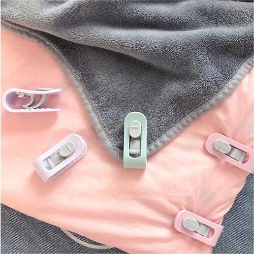 5 Pcs Non-slip Quilt, Blanket Clip, Duvet Clip, Plastic Blanket Button, Quilt Anti-running Device