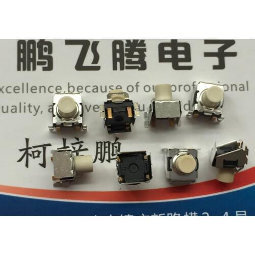 Original new 100% KT11 series horizontal tactile switch with bracket side insert 2pin movement KT11P4SA2M35LFG