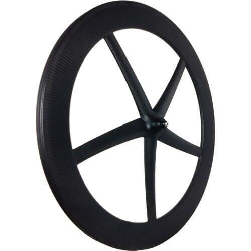 PEENGIN 700C starfish 12K/3k carbon T800 5 spoke wheel tubular road bike fixed gear carbon ud clincher five spoke track wheelset