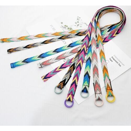 Canvas Belts For Women Men Punk Designer Belt Ladies Letter Waist Strap Jeans Trouser Black Female Harajuku Waistband