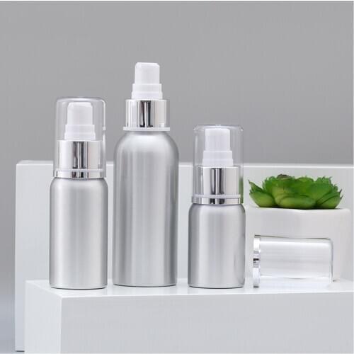 High Quility Aluminum Spray Bottles Portable Mini Perfume Empty Refillable Cosmetic Sprayer Atomizer 30ml/50ml/100ml/120ml