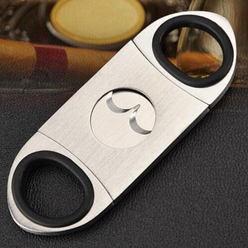 Cigar Cutter Stainless Steel Cigar Cutter Guillotine Cigar Scissors Portable Smoking Cigar Scissors Gift