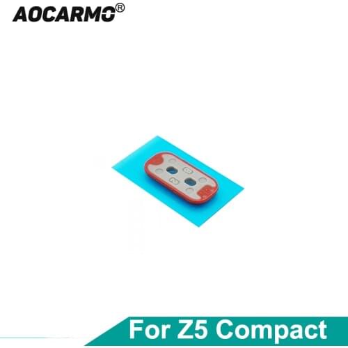 Aocarmo Mic Microphone Cover Silicone Pad With Adhesive For SONY Z5 Compact E5803 E5823 Z5mini Z5C