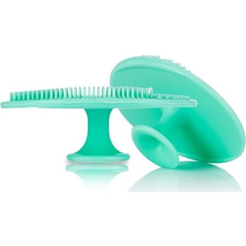 1PC Silicone Facial Cleaning Pad Face Pore Blackhead Exfoliating Cleanser Face SPA Massager Brush Skin Cleansing Scrubber Tool