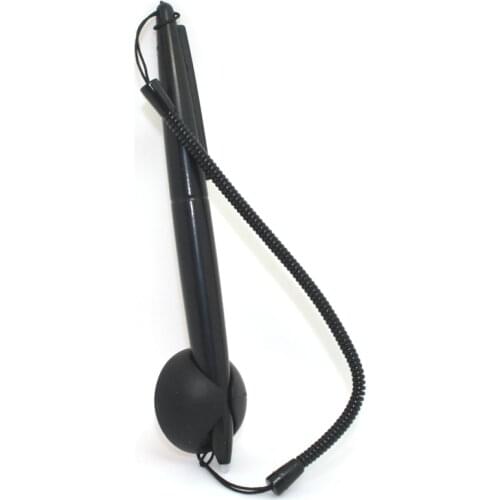 Touch Stylus Pen + Spring Rope Anti lost base for Nintendo DS DS Lite DSi WIIU NEW 3DS XL LL 2DS GPS Resistive touch pen Black
