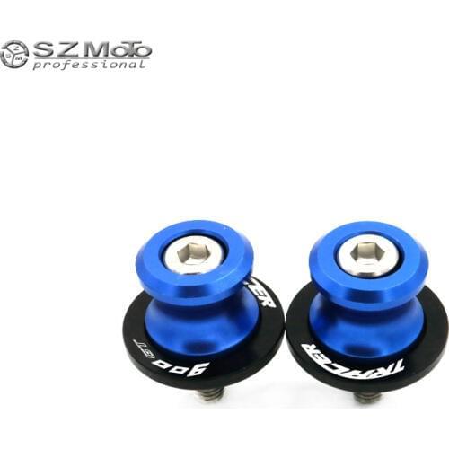 For YAMAHA TRACER 900 GT TRACER 900/GT TRACER900GT 2018 2019 Motorcycle Accessories Swingarm Spools slider M6 stand screws