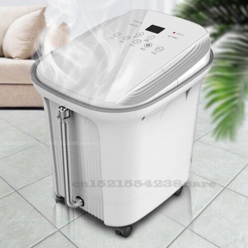 Foot Bathtub Full Automatic Massage Electric Foot Bath Bucket Over Leg and Knee Deep Bucket Heating Constant Temperature
